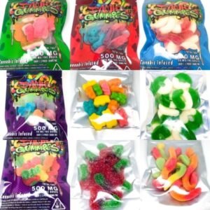 Mixed Apple Belts – Dank Gummies 500mg THC